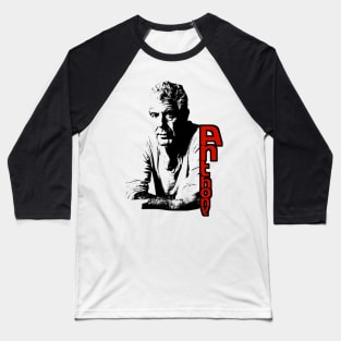 Anthony Bourdain t-shirt Baseball T-Shirt